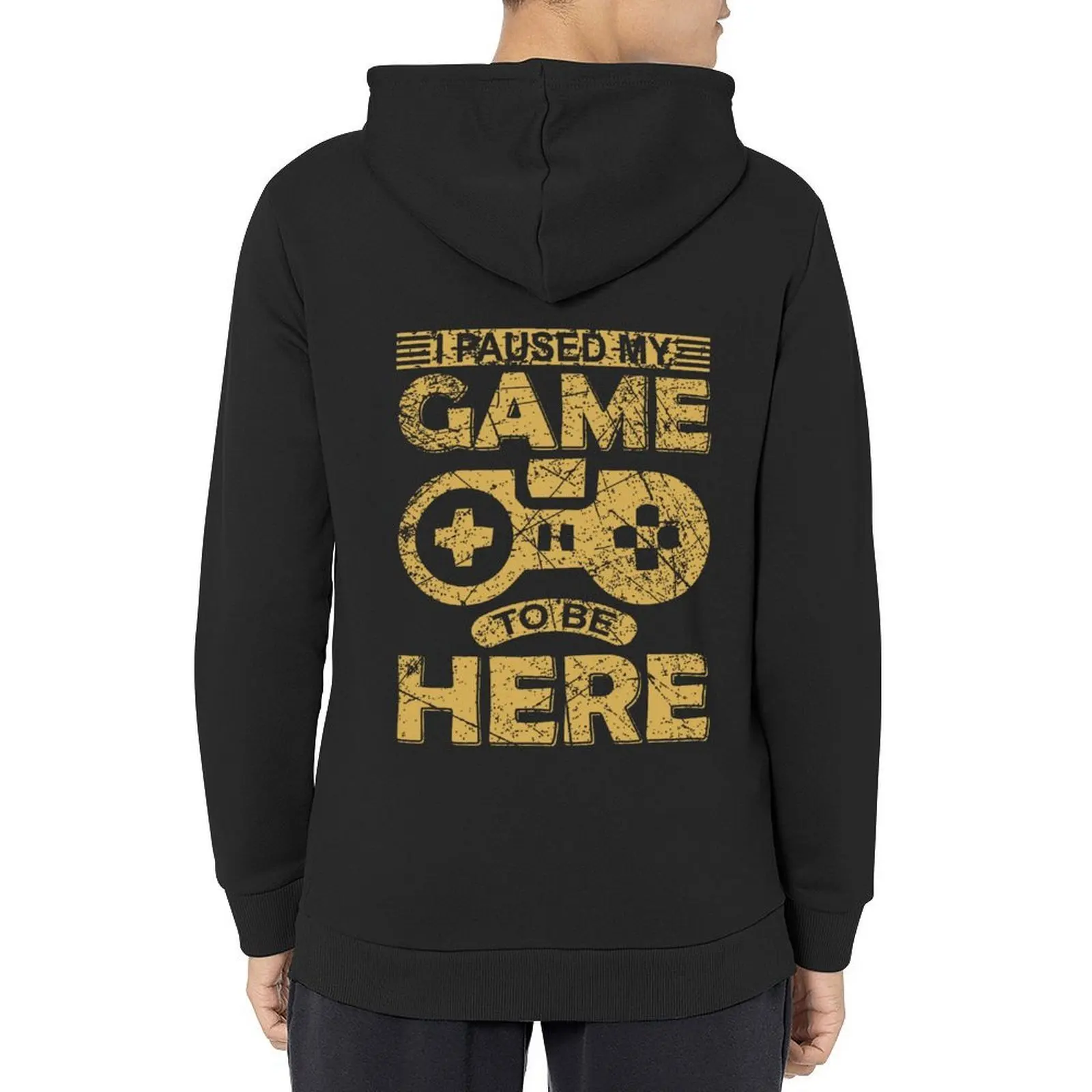 

I Paused My Game To Be Here Hoodie autumn clothes winter clothes autumn jacket men mens clothes anime hoodie