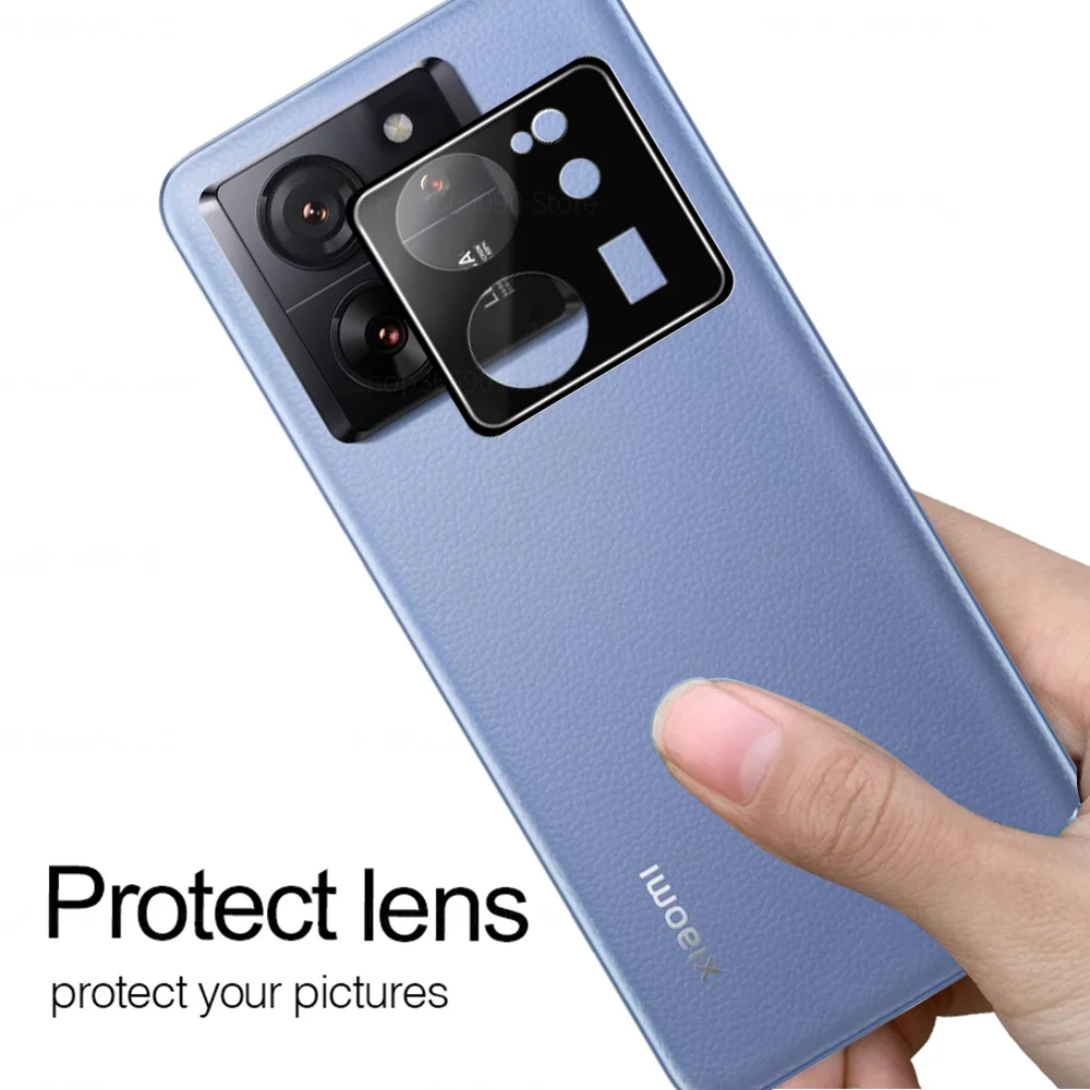 2 Stuks 3D Achteruitrijcamera Lens Gehard Glas Voor Xiaomi 13T Pro Xiomi Mi13T Mi 13T 13T 5G Terug Lens Protector Beschermhoes Films