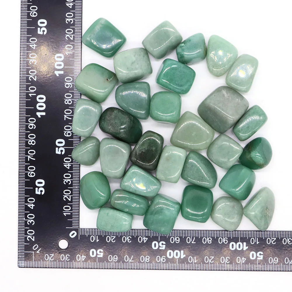 Natural Crystals Stones Healing Green Aventurine Wholesale Bulk Gravel Tumbled Gem Mitation Chakras Home Room Decoration Gift