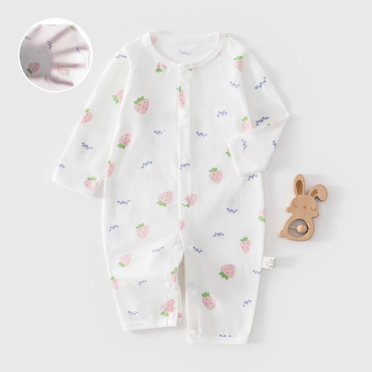 

Летний легкий комбинезон для новорожденных (0-18 месяцев) из чистого хлопка, влагоотводящий, для мальчиков и девочек, легко надевать и снимать, повседневный, цельный.