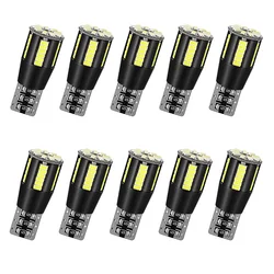 194 Led Light Bulb 6000K White Super Bright 168 2825 W5W T10 Wedge 39-Smd 3014 Chipsets Led Replacement Bulbs Error Free for