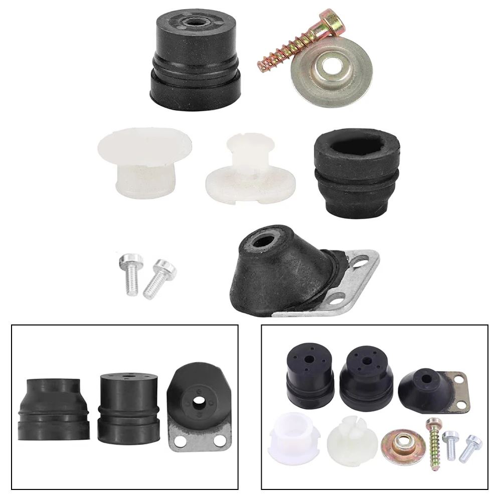 Shock Absorber Buffer Kit With Screws And For MS240 MS260 024 026 Chainsaw Vibration Reduction Repair Parts Garden Wood Cutting
