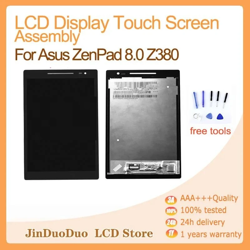 

8 inch Original LCD For Asus ZenPad Z380 LCD Display Touch Screen Digitizer Assembly For Asus Z380 LCD Replacement