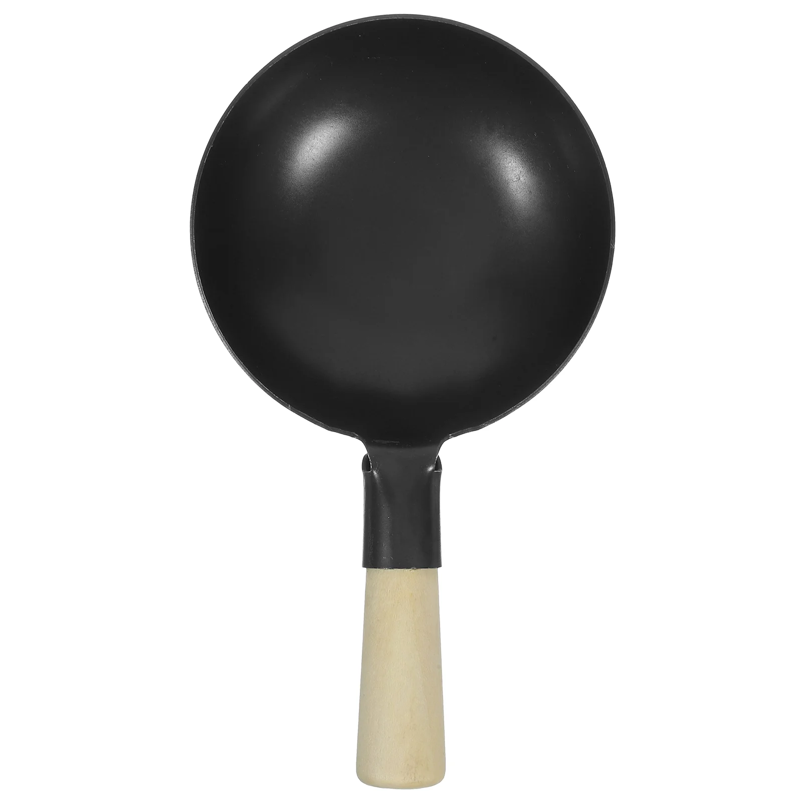 Mini Wok Kids Kitchen Toy Cooking Pot Small Cookware Frying Pan Wooden Child Simulation