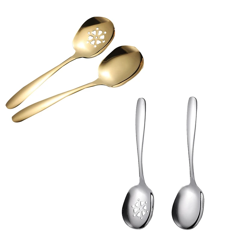 

JFBL Hot 304 Stainless Steel Large Spoon Public Spoon Buffet Spoon