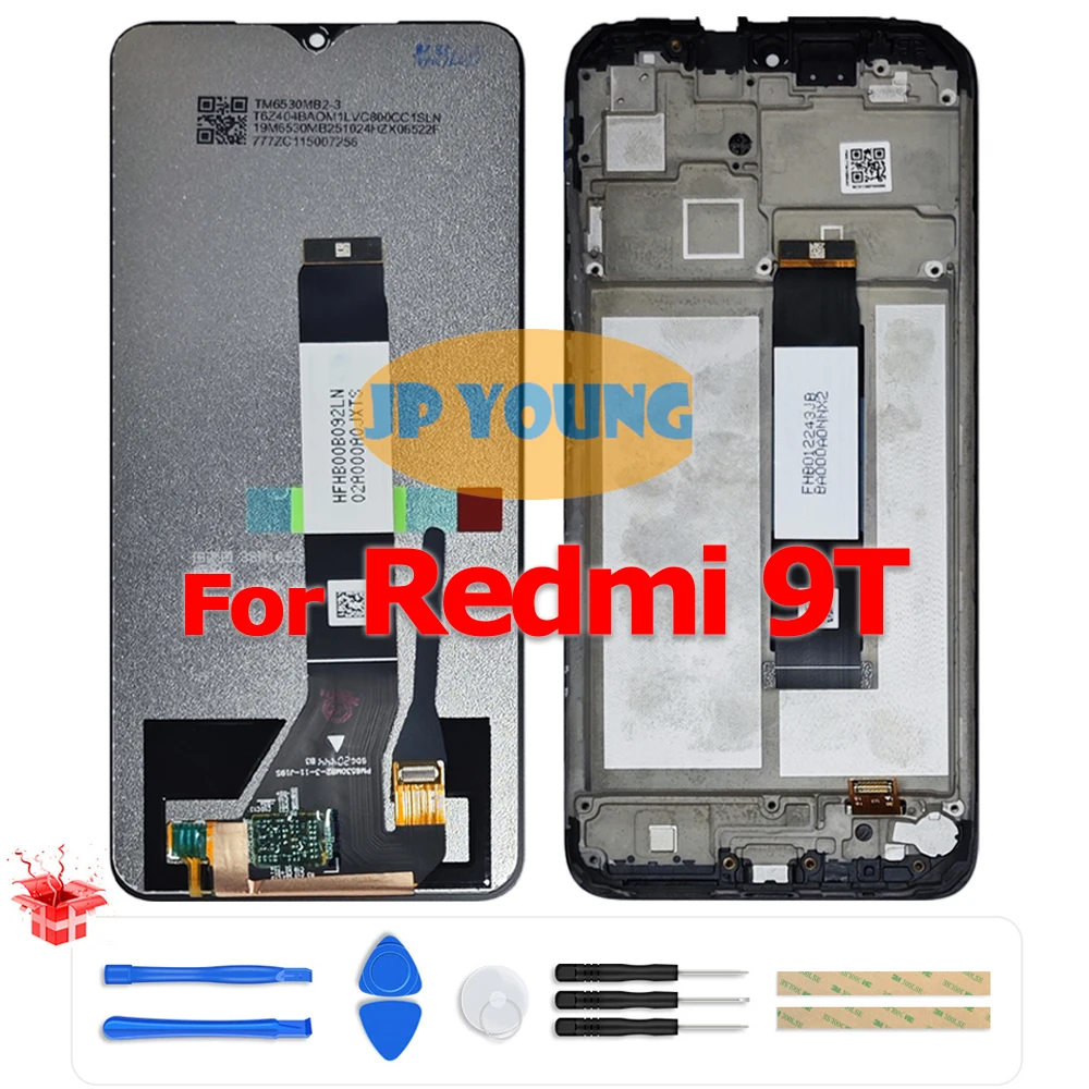 pantalla-tactil-lcd-original-de-653-pulgadas-con-digitalizador-para-xiaomi-redmi-9t-j19s-m2010j19sg-m2010j19sy-repuesto