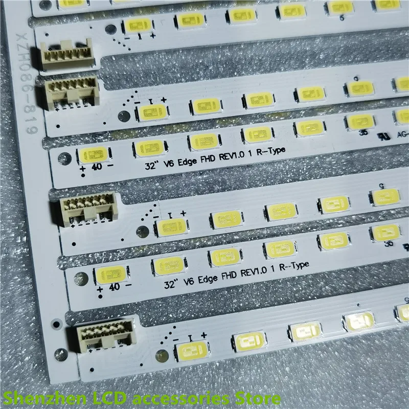 2 stuk/partij VOOR TCL L32E5200-3D 32 "V6 Rand LC320EUN 3660L-0373A 1 stuk = 40LED 404MM (Links en rechts)