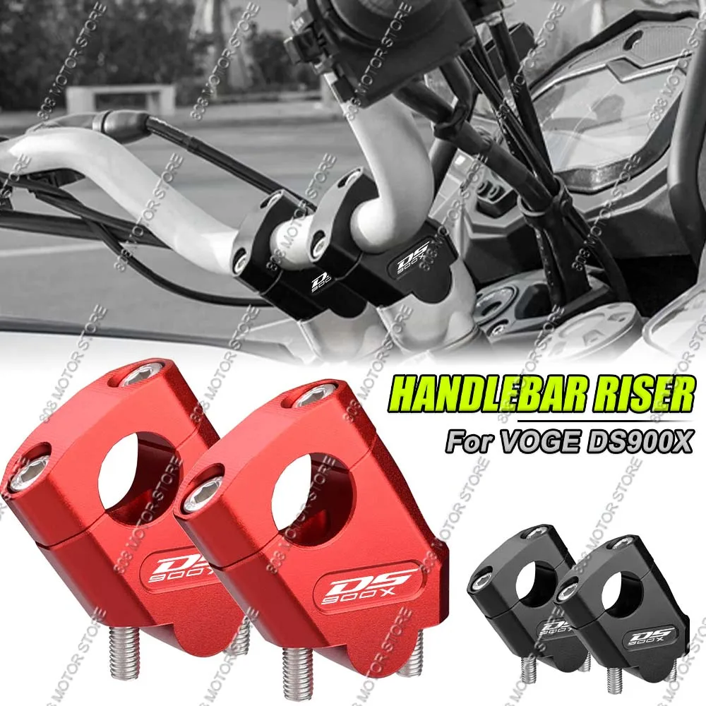 

For Voge DS900X ds900x Motorcycle Handlebar Riser Bar Mount Handle Clamp Better Upright Position