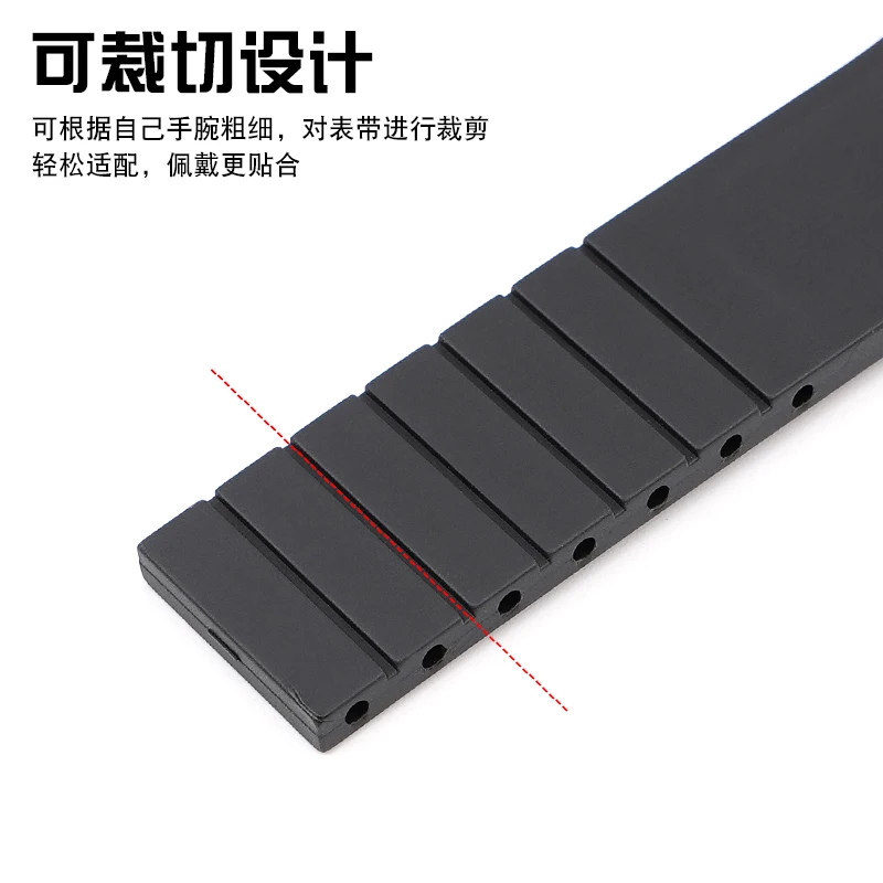 Correa de silicona TPU de 20mm para Omega Swatch MoonSwatch, correa de repuesto, pulsera para hombre y mujer, accesorios nuevos