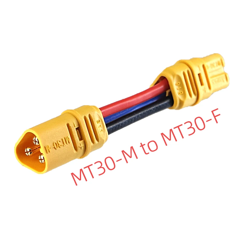 

Amass Lithium-Ion Battery Charger Cable: MT30-M to MT30-F Extension Cable; Power Adapter for Electric Toys and Drones