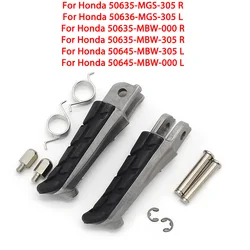 Motorcycle Footrests back Foot pegs For Honda Hornet 600 250 VFR1200F CBR600F CBR600F4i CBR600F4 CBR600 CBR600FS CB600F CB400