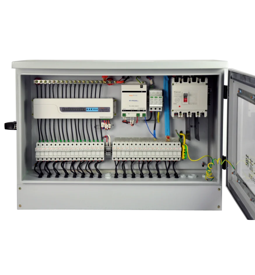 SPCC IP65 16 In 1 Out Solar DC PV Array Combiner Box Solar