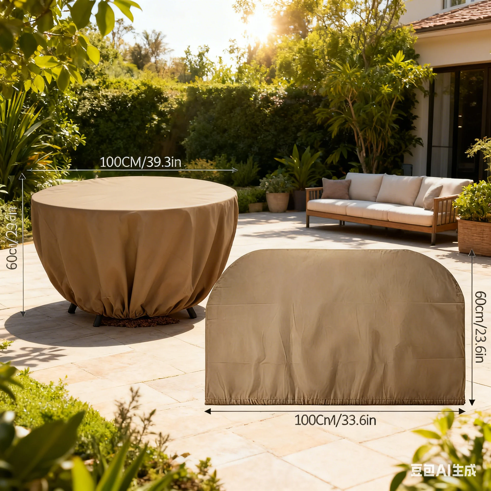 6/12pcs Winter Plant Covers Reusable Freeze Protection Drawstring Tree Cover Or Plants Fruit Tree Shrub, Outdoor Prevention Bag