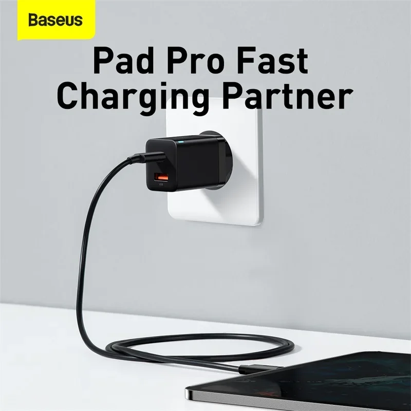 Baseus Super Si Pro Quick Charger C+U 30W EU US