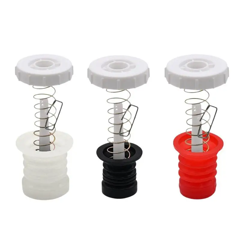 @*Fits Most Models Washing Machine Drain Valve Rubber Packing Set with Spring Pull Rod for DIY Home Washer Repair Work