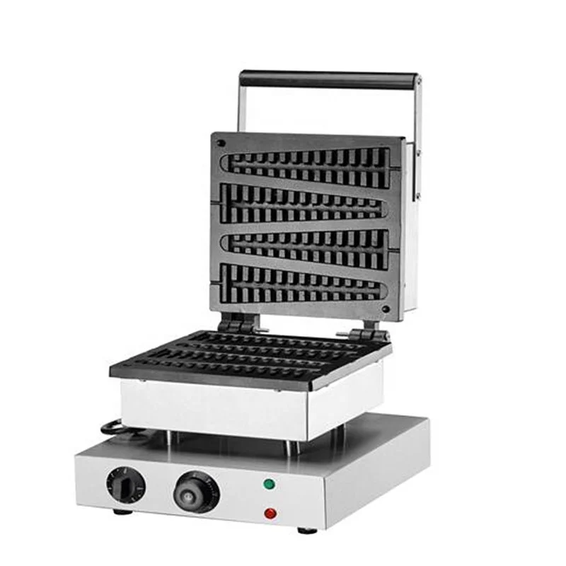 Stainless Steel Crispy Machine Corn Stick Waffle Maker/Crispy Making Machine for Wholesale