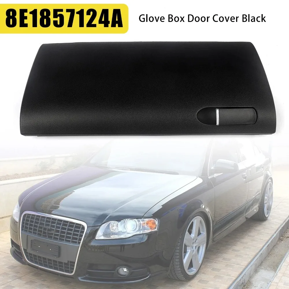 Car Accessories 8E1857124A  Black Car Door Lid Auto Console Glove Garbage Boxs Cover Replacement For Audi A4 B6 B7 2001-2008