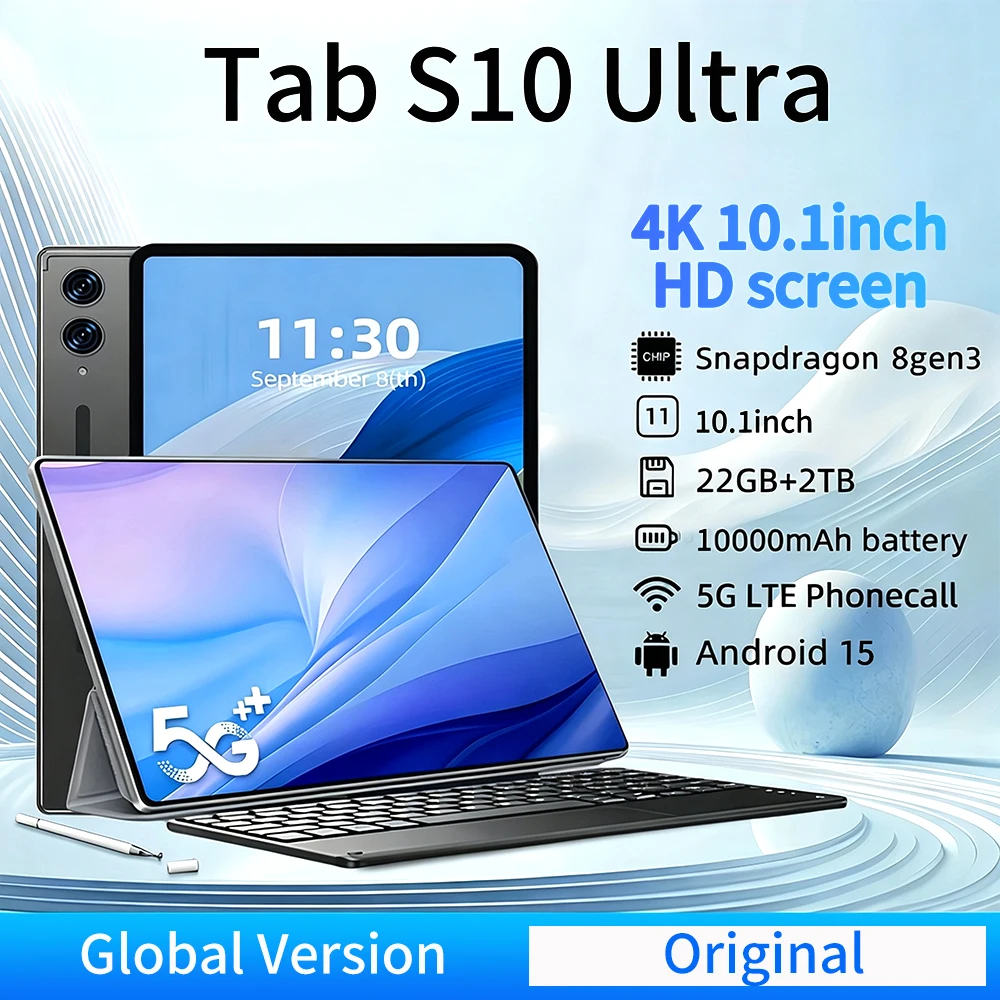 2026 Hot Sale Tab S10 Ultra Tablet PC Original Global Version 10.1