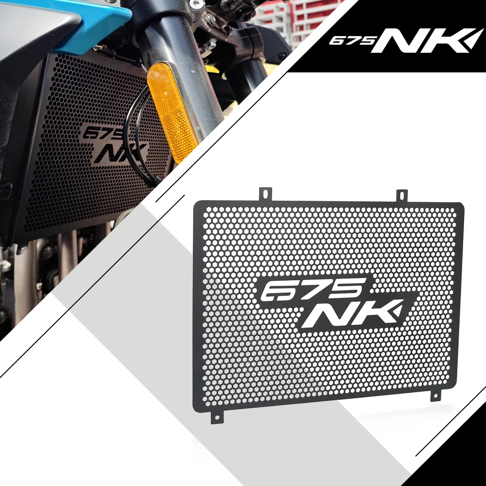 

2024 2025 2026 Motorcycles Accessories Radiator Grille Cover Guard Protector FOR CFMOTO CF MOTO 675NK 675 NK 675 NK675 CF675NK