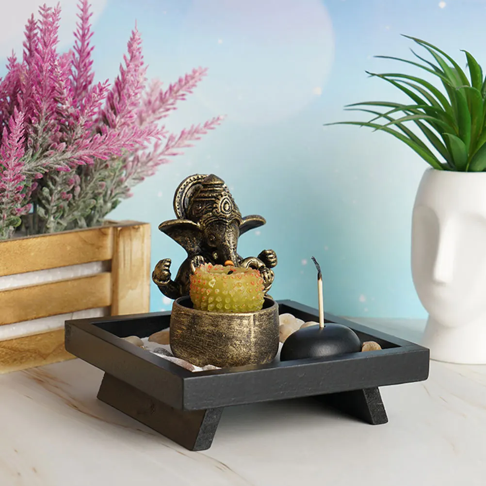 

Elephant Home Decor Southeast Asia Ornament Design Candlestick Tealight Holder Decoration