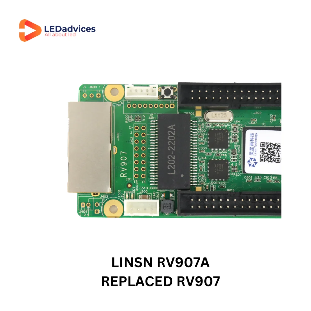 Linsn rv907rv927 LEDスクリーンレンタルパネル用受信カード受信機屋内および屋外LEDディスプレイアクセサリー