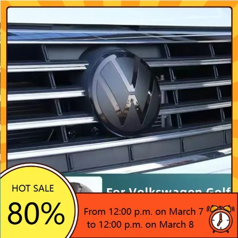 

For VW Volkswagen Jetta MK5 Golf Car Modification Logo Sticker Not Affect ACC Front Rear Emblem Badges Cover For VW Volkswagen G