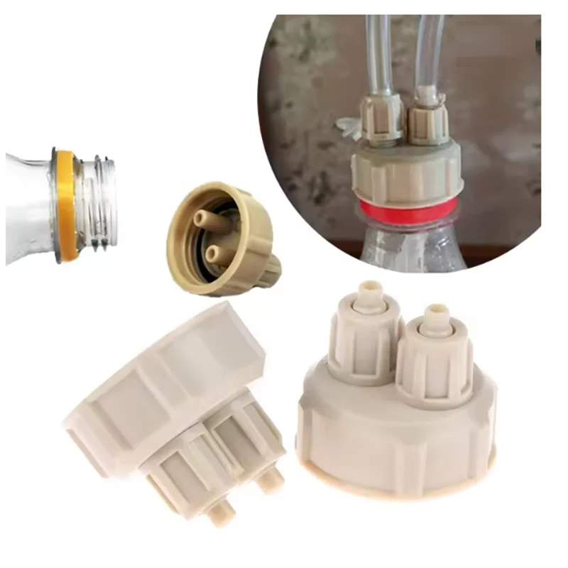 Aquarium CO2 System DIY Air Diffuser Tube Valve Gauge Bottle Cap Tool for Fish Tank Live Plant Care - view 2