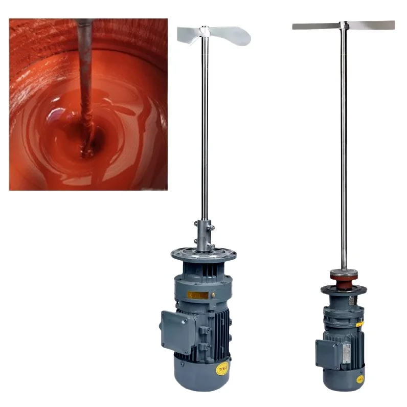 

Industrial Vertical Sewage Mixer 220V Detergent Laundry Detergent Fertilizer Mixer Gear Motor For Septic Mixer