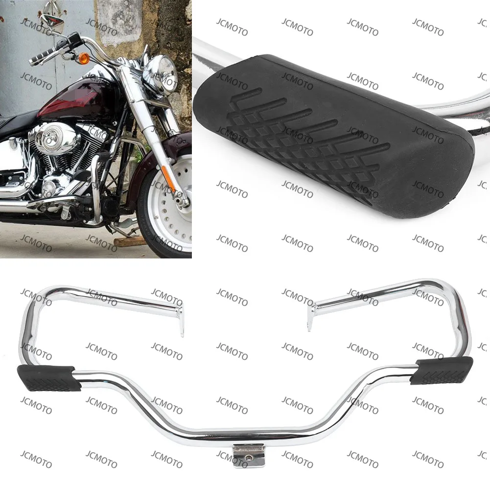 

Chrome For Harley Touring Road King 1997-2002 2003 2004 2005 2006 2007 2008 Motorcycle Highway Crash Bar Engine Protector Guard