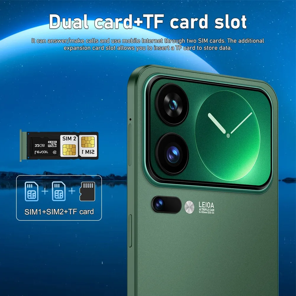 Smartphone K-Touch M17 Pro Max 5G — Écran 7.3" · 48MP · 7800mAh S094c4f7918004b34a22f357651b9b385A