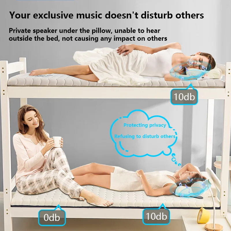 QY10 Prosta, nowa konstrukcja Stereofoniczny, cichy głośnik do spania z przewodnictwem kostnym Bardzo długi czas pracy baterii Głośniki bezprzewodowe z trybem karty TF