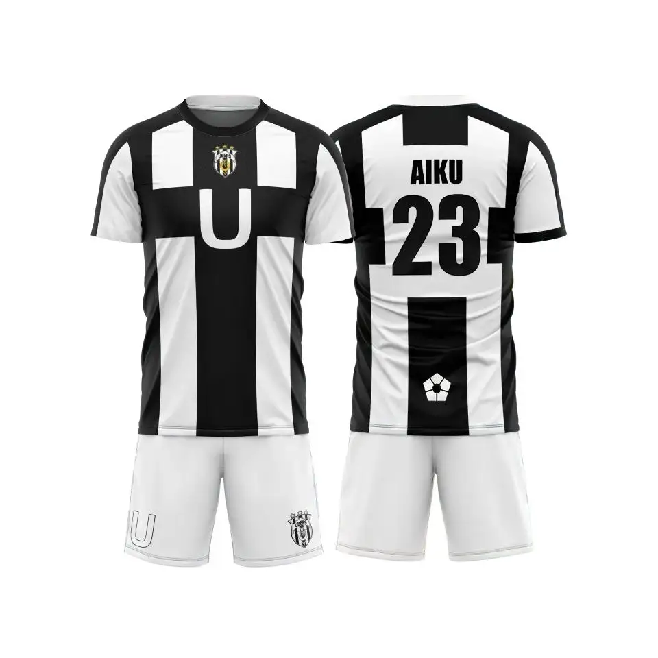 

New Summer Five Person Pattern VL Replika Anime Uber Blue Lock 3d Men Set Cosplay Football Jersey Futsal Graphic T Shirt Shorts