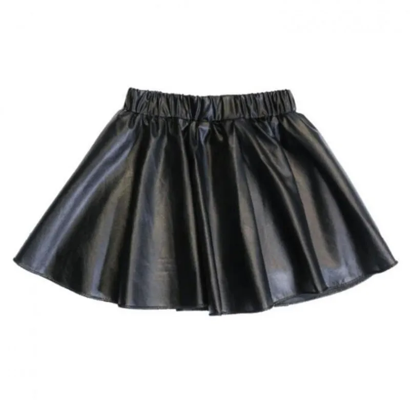 חצאית עור לילדה