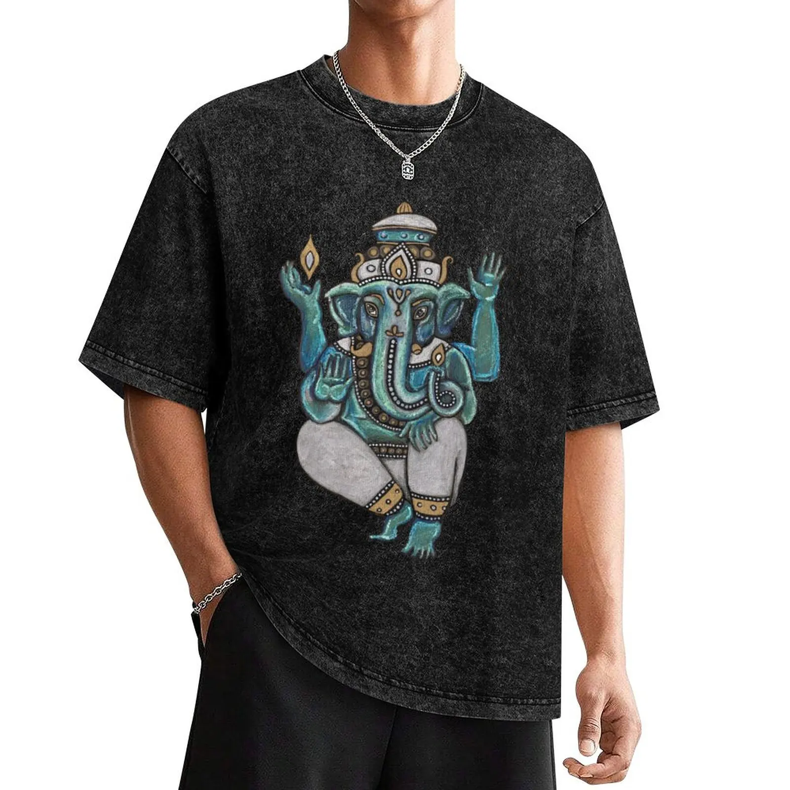 Ganesha Tee T-Shirt sweat summer clothes Men's t-shirt