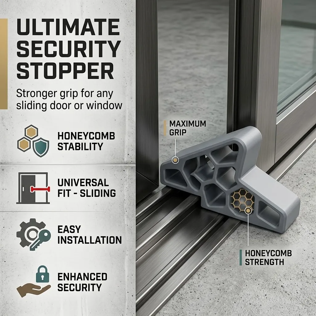 Thickened Hardened Window Limit Lock Wind‑Resistant Window Stopper Fixer Household Safety Window Stay