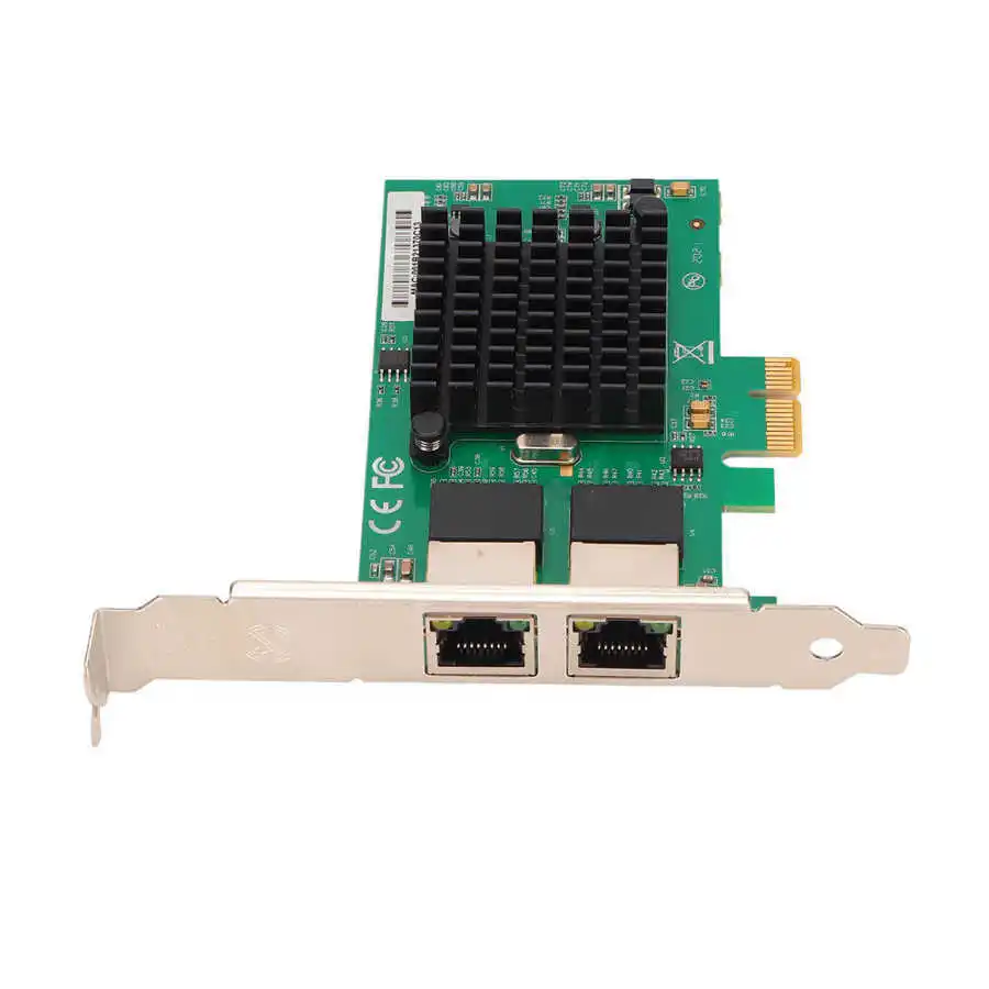 82576/82575 chip E1G42ET server dual port gigabit network card PCI-EX1 interface ROS soft router Video card