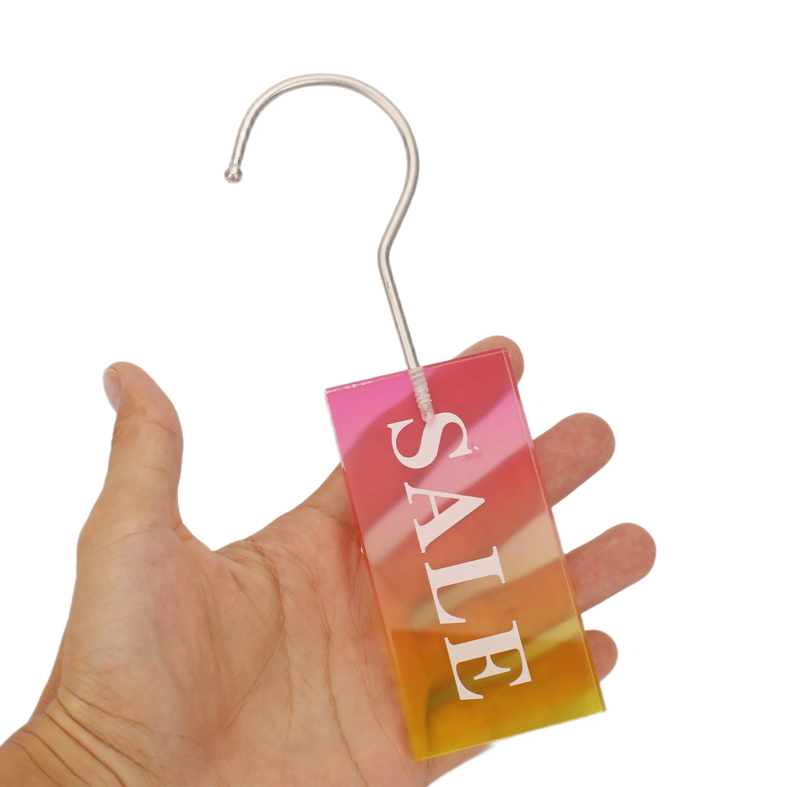 Picture 6: Business Sign Hanger Hook SALE Label Clothing Store Snap Soft Film Promotional Signage Shoes Handbag NEW Brand
