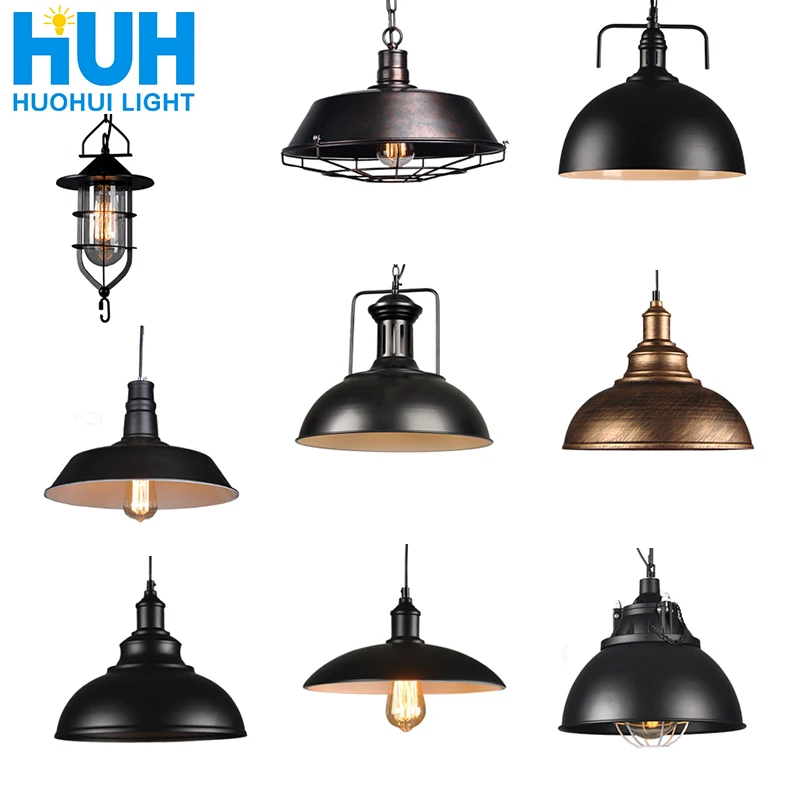 

Vintage pendant lights industrial Loft lamp E27 Nordic Restaurant Kitchen light Night Light lamp Loft bar Living room lamp