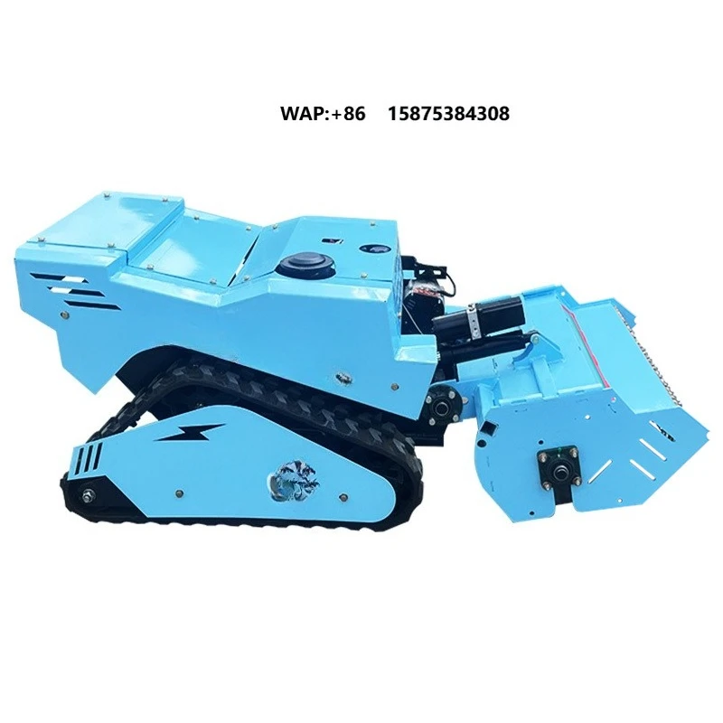 With CE Certification Reliable Remote Controlled Diesel Lawn Mower with 800mm Blue Cutting Width