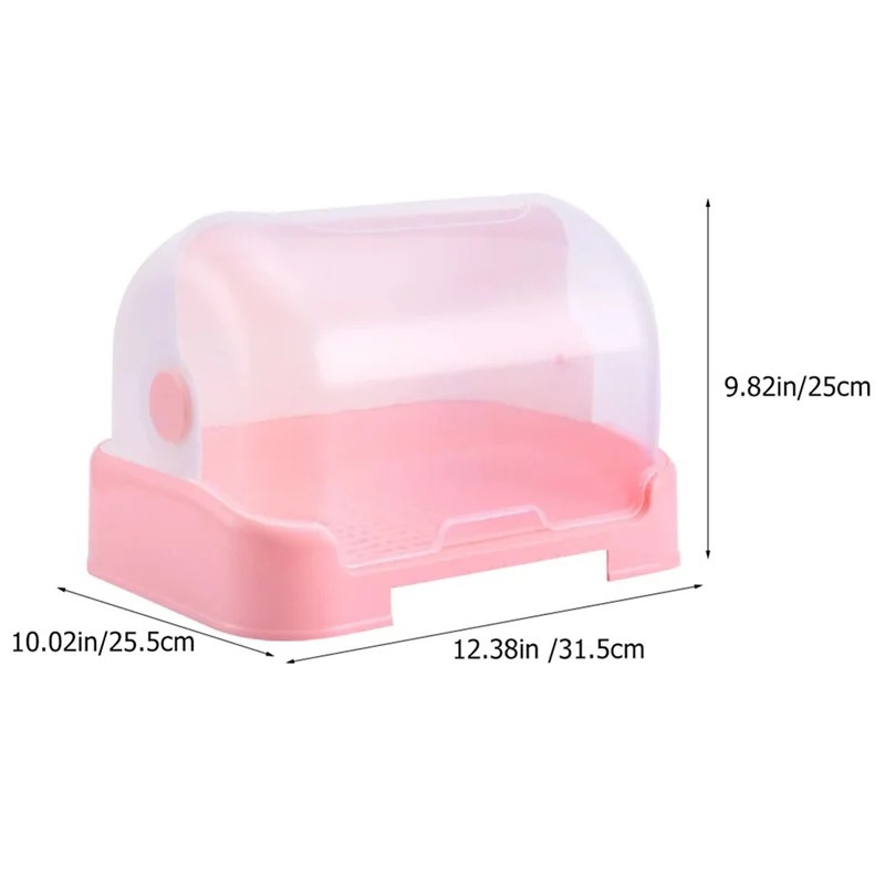 Water Bottle Drying Rack Terrarium Fogger For Baby Bottles Accessories Dryer Glass Containers Holder Storage Box B