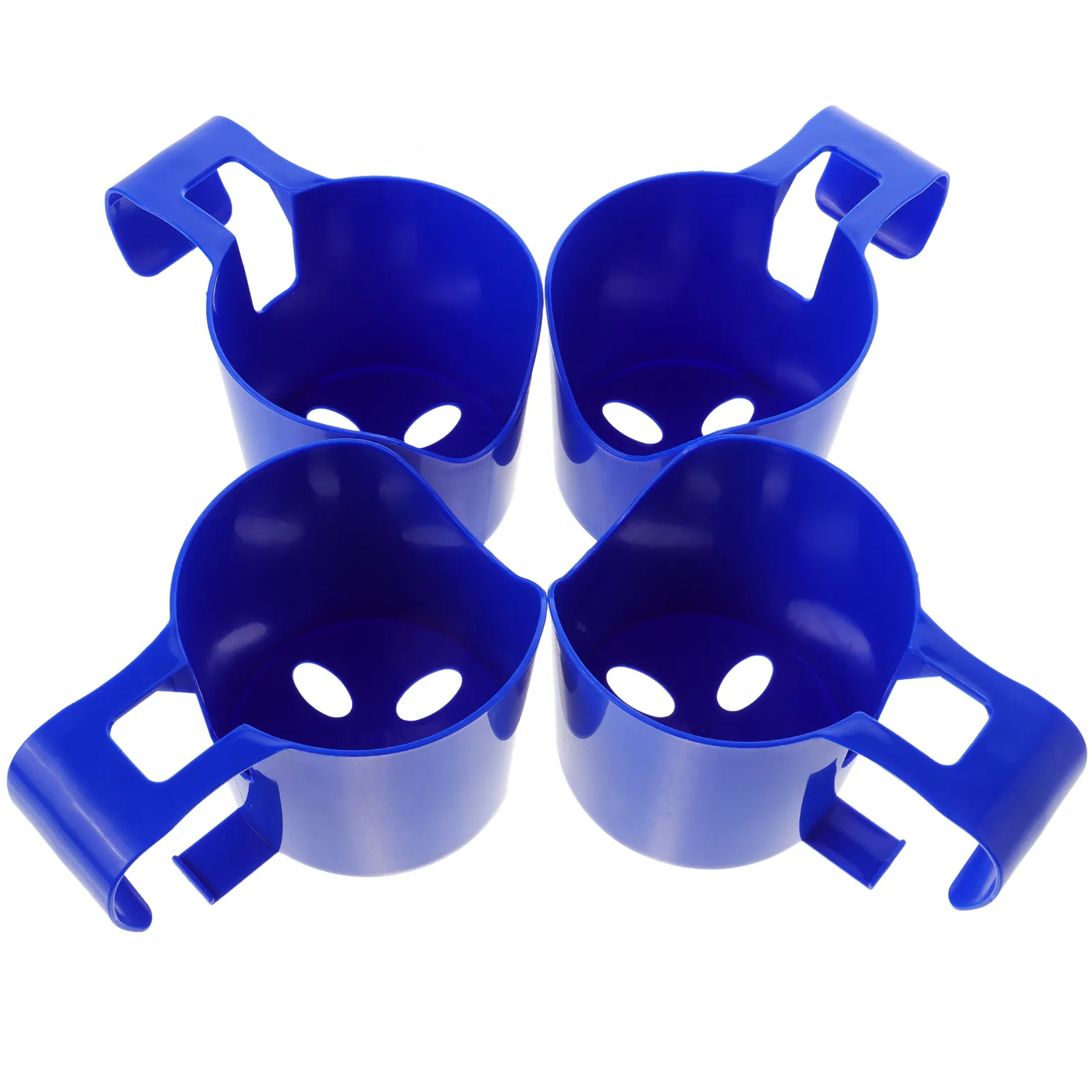 Portavasos de plástico para piscina, 4 Uds., para bebidas, cerveza, refrescos, latas, botellas, copas de vino, accesorios para piscinas elevadas