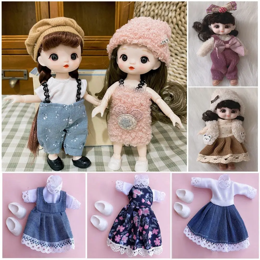 Obitsu 11 Ob11 Doll Clothes Animal Doll Clothes Accessories Suit For Ob11 Gsc 1/12 Bjd Molly Body 16~17cm Bjd Doll Outfit