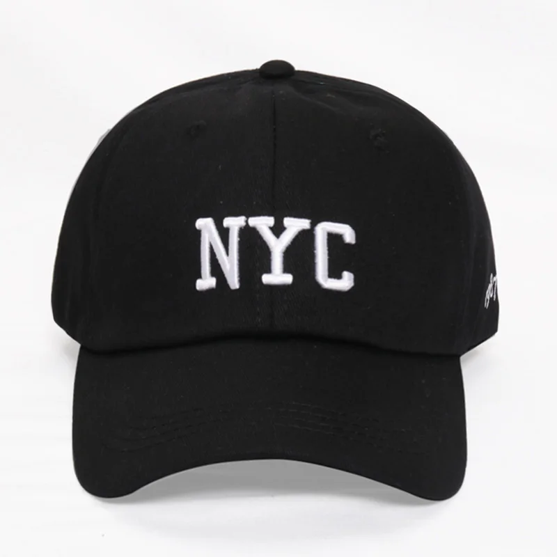 New NYC Embroidered Baseball Cap For Women Men Snapback Hat Cotton USA Kpop Hip Hop Caps Men's Dad Hat Outdoor Sports Sun Hats