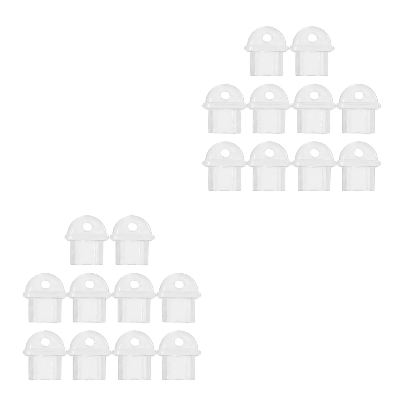 

20 pcs Phone Dust Charging Port Protector Reusable PVC Material Anti Dust Stopper Phone Accessories Dustproof Cover