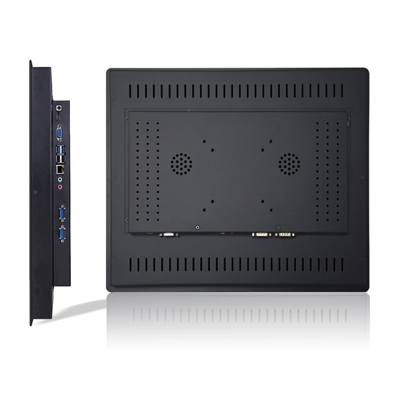 15 Polegada industrial tudo-em-um tablet pc com tela de toque capacitivo núcleo i3 painel de computador pc embutido wifi 1024*768 para win10