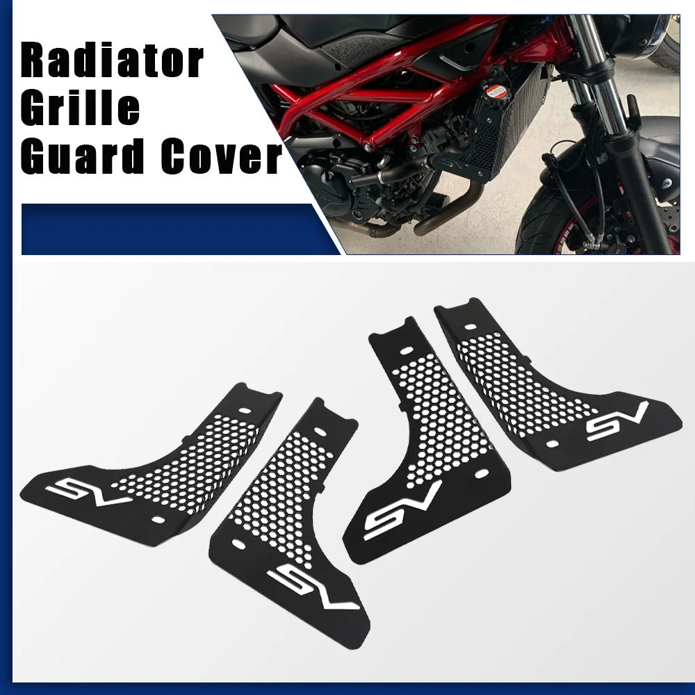 Accessore Radiator Grille side Cover Aluminum For SUZUKI SV650 ABS WCX0 WCX1 SV 650 X WCX 0 WCX 1 2015-2021 Motorcycle Protector