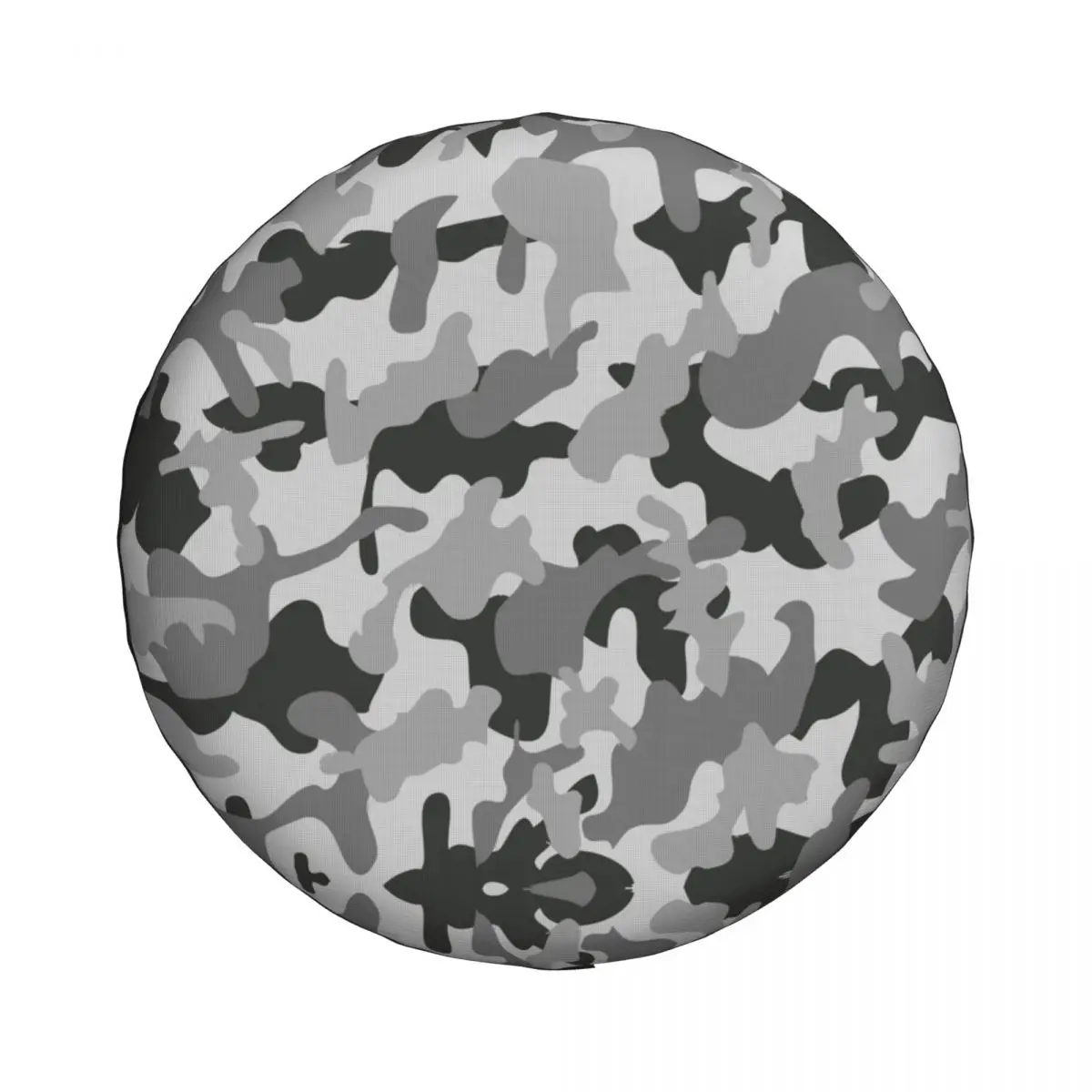 Camouflage Military Grey Pattern Spare Tire Cover for Jeep Honda SUV RV Car Wheel Protectors Accessories 14