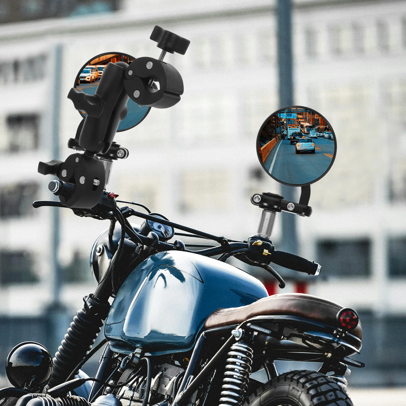 

Bike Camera Holder Clamp Mount Bracket Action Mounts for Motorcycle Mounting Motocycle