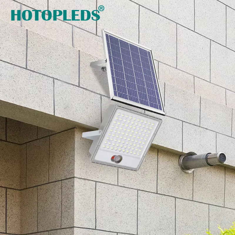 

Solar Outdoor Light Waterproof Flood IP66 400W 600W Led Powered with Remote Control for Courtyard Garden Garage Community Park