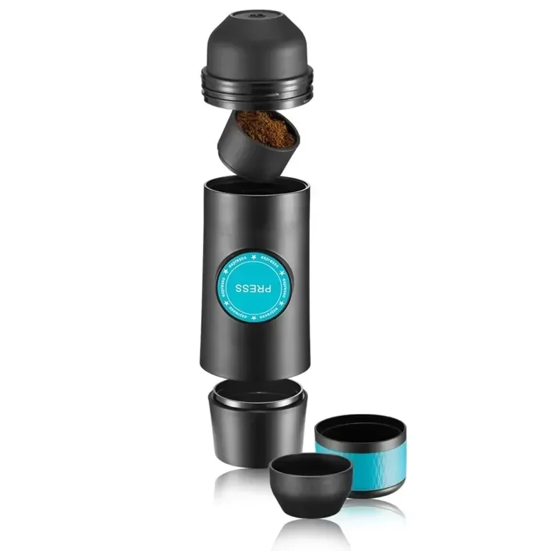 【2026】 Hot Sale Mini Portable Automatic Coffee Machine Espresso Coffee Maker Suitable for Travel Working USB Plastic